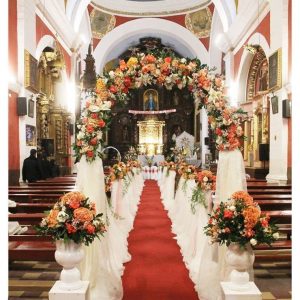 florerías cusco y ayacucho vino decoracion de iglesia