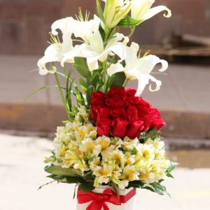 florerías cusco y ayacucho hermosa caja de flores
