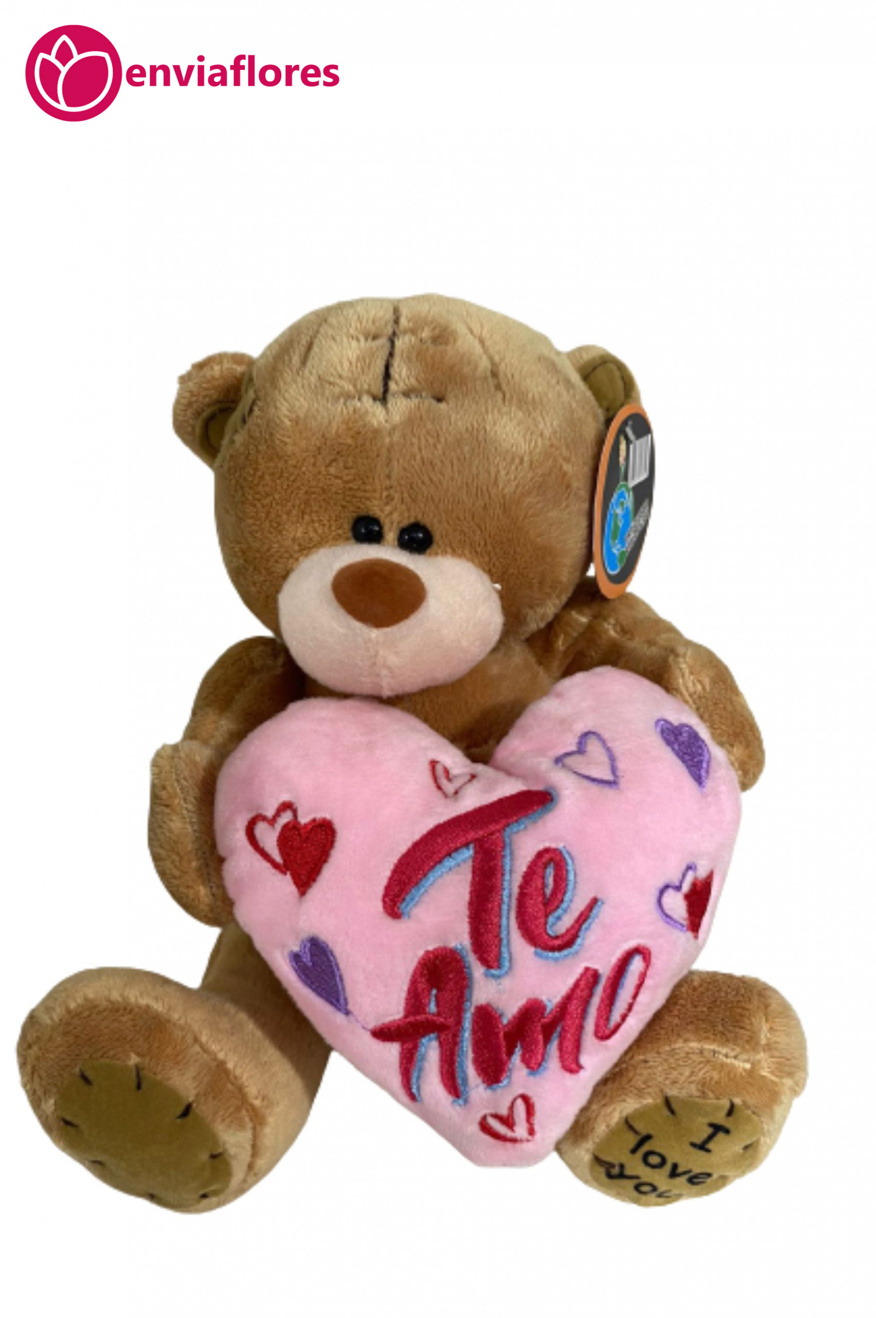 Oso de Peluche con Corazón Love Me