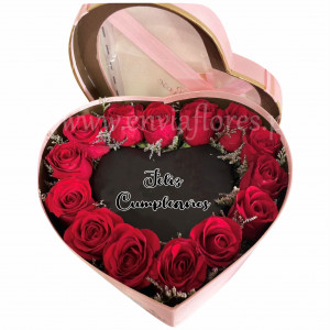 Box Premium de14 Rosas Rojas