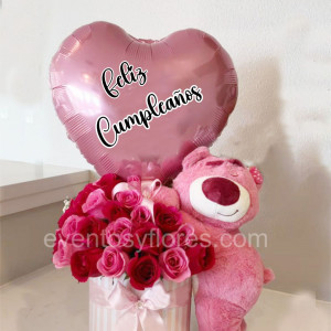 detalles que enamoran con 24 rosas