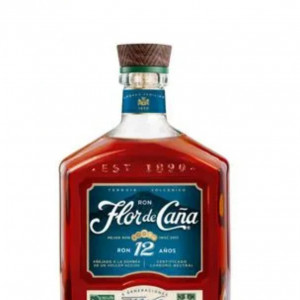 Ron flor de caña 12 años