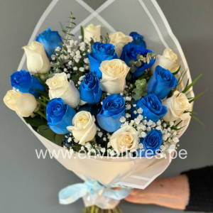 Rosas azules en cusco